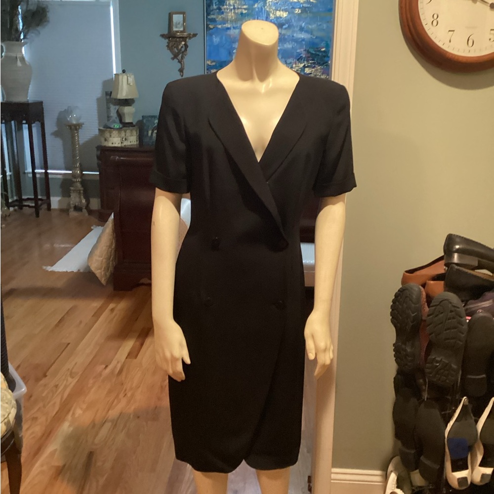 Gorgeous Giorgio Armani Italy Black Dress